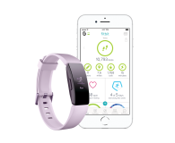Fitbit Inspire HR Liliowa - 485343 - zdjęcie 3